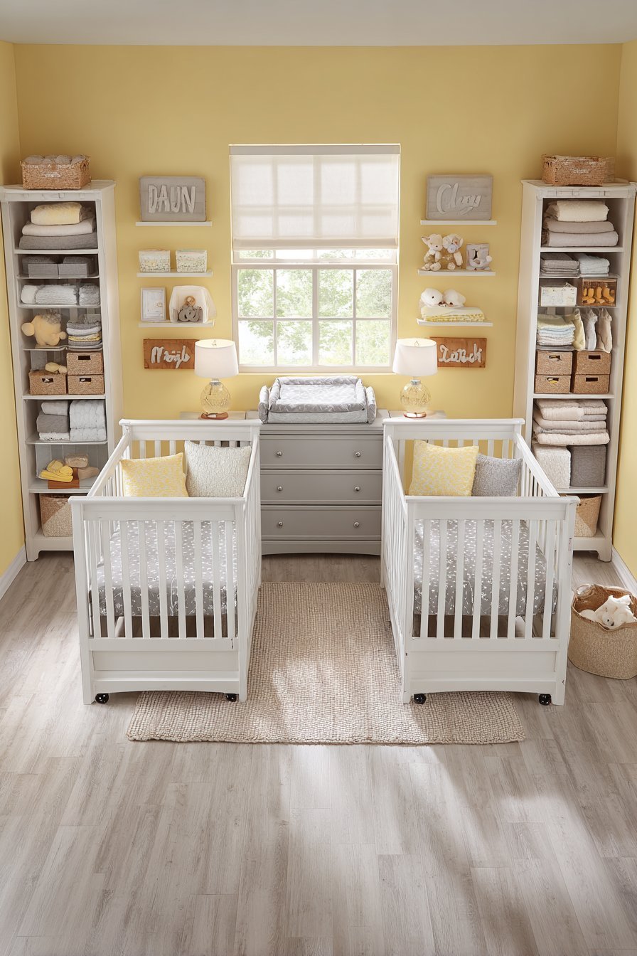 Twin Nursery Organization Mastery