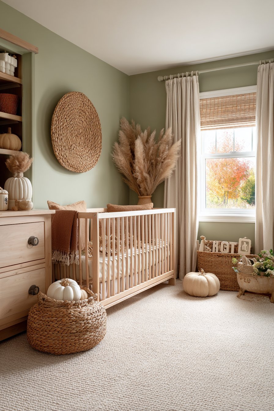 Soft Vintage-Inspired Nursery Wall Decor