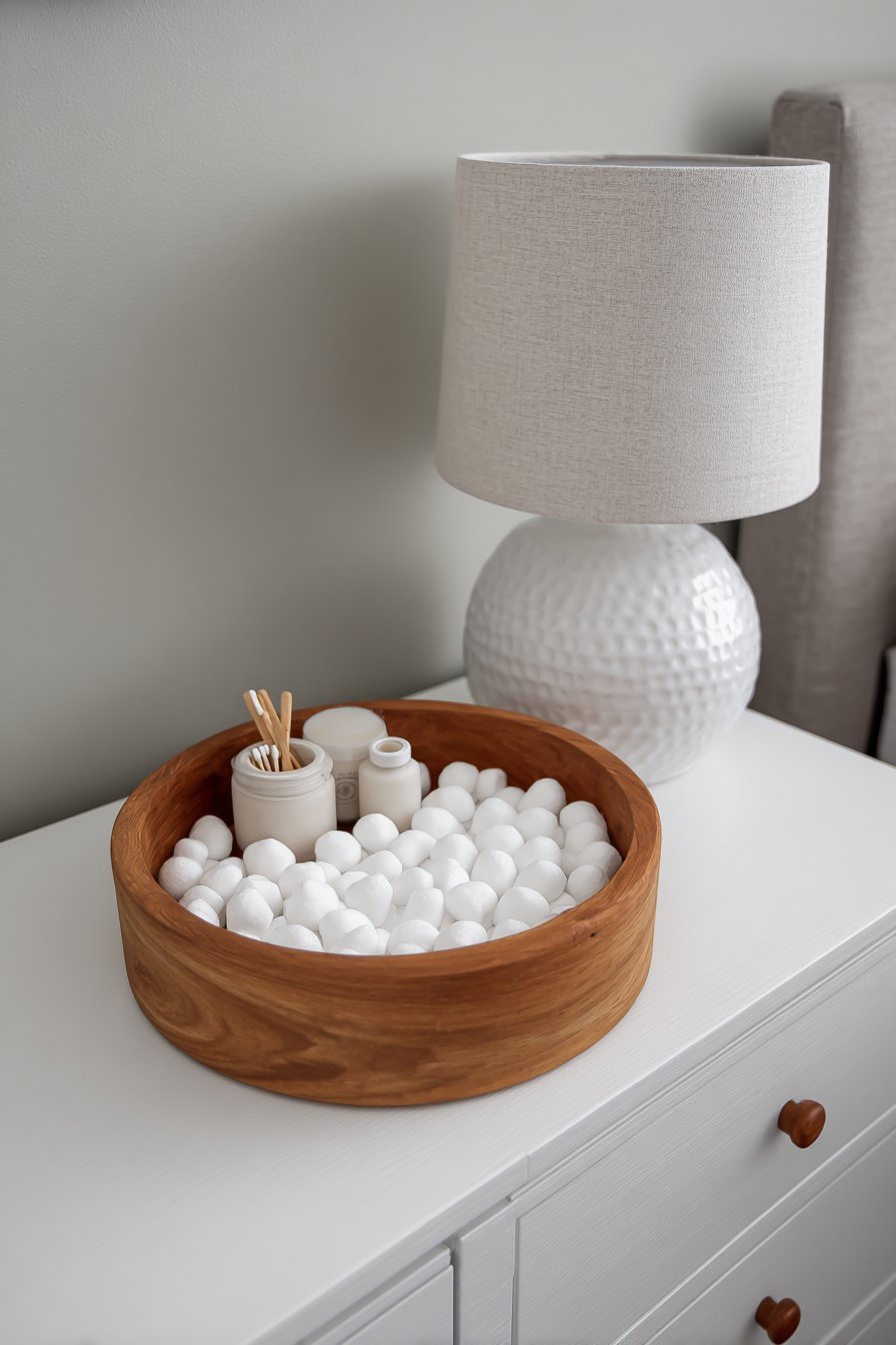 Organized Dresser Top Changing Arrangement