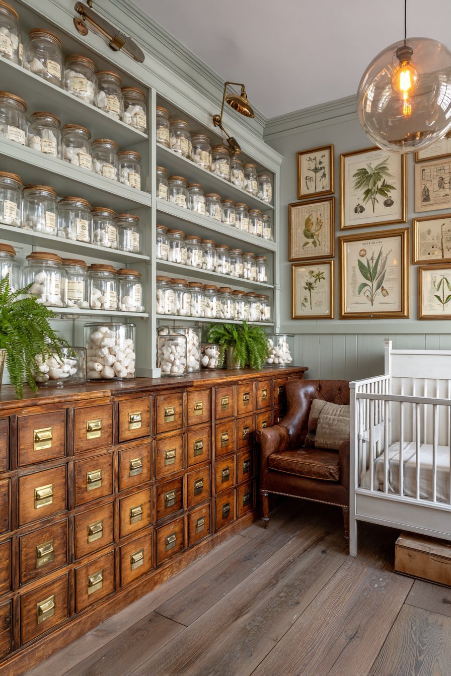 Vintage Apothecary Organization
