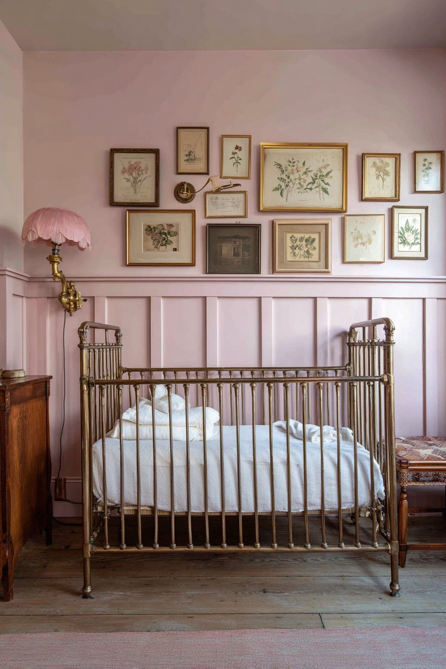 Beadboard Wainscoting Accent Wall