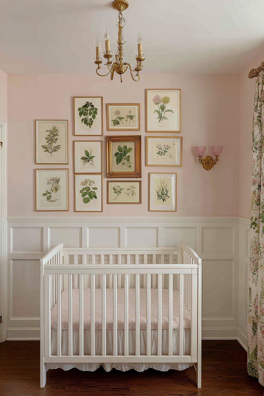 Beadboard Wainscoting Accent Wall