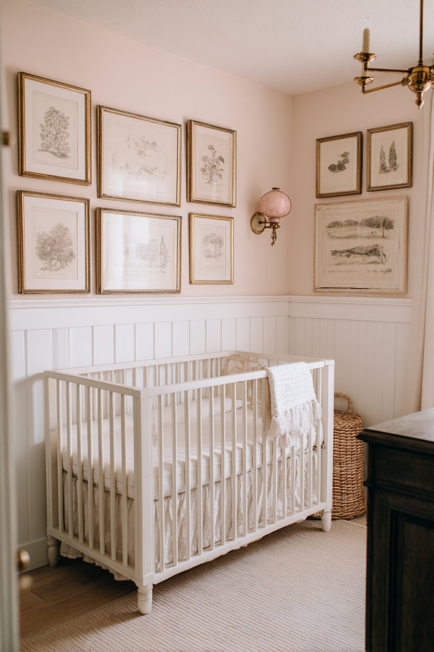 Beadboard Wainscoting Accent Wall