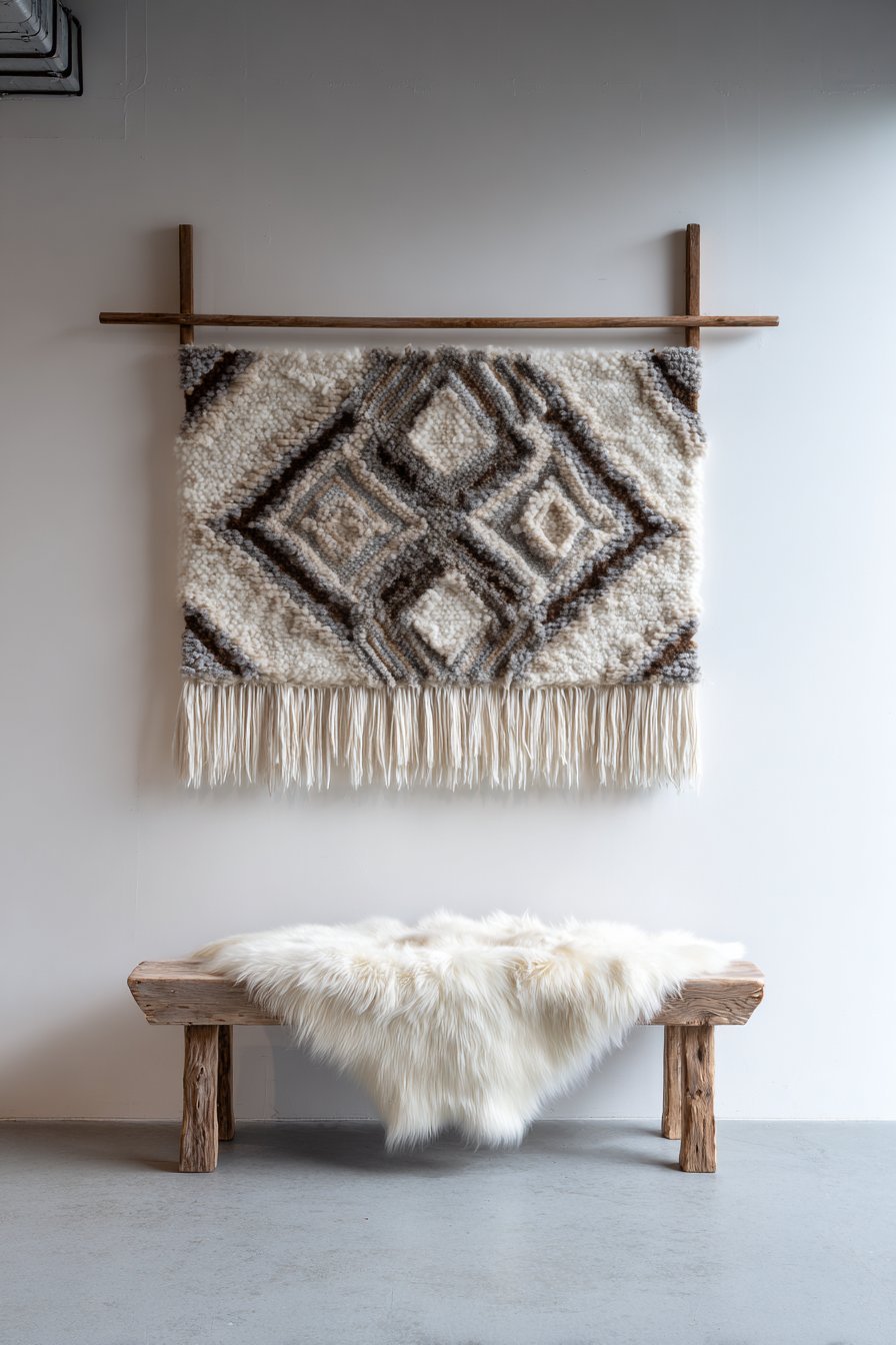 Scandinavian Woven Wall Textile