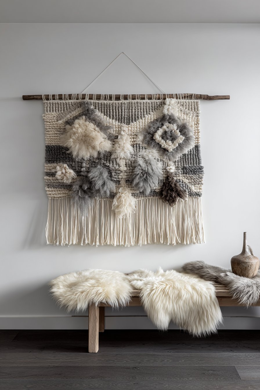Scandinavian Woven Wall Textile
