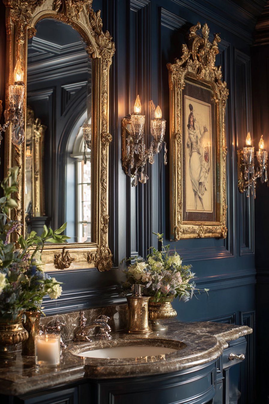 Glamorous Vintage Fashion Illustration