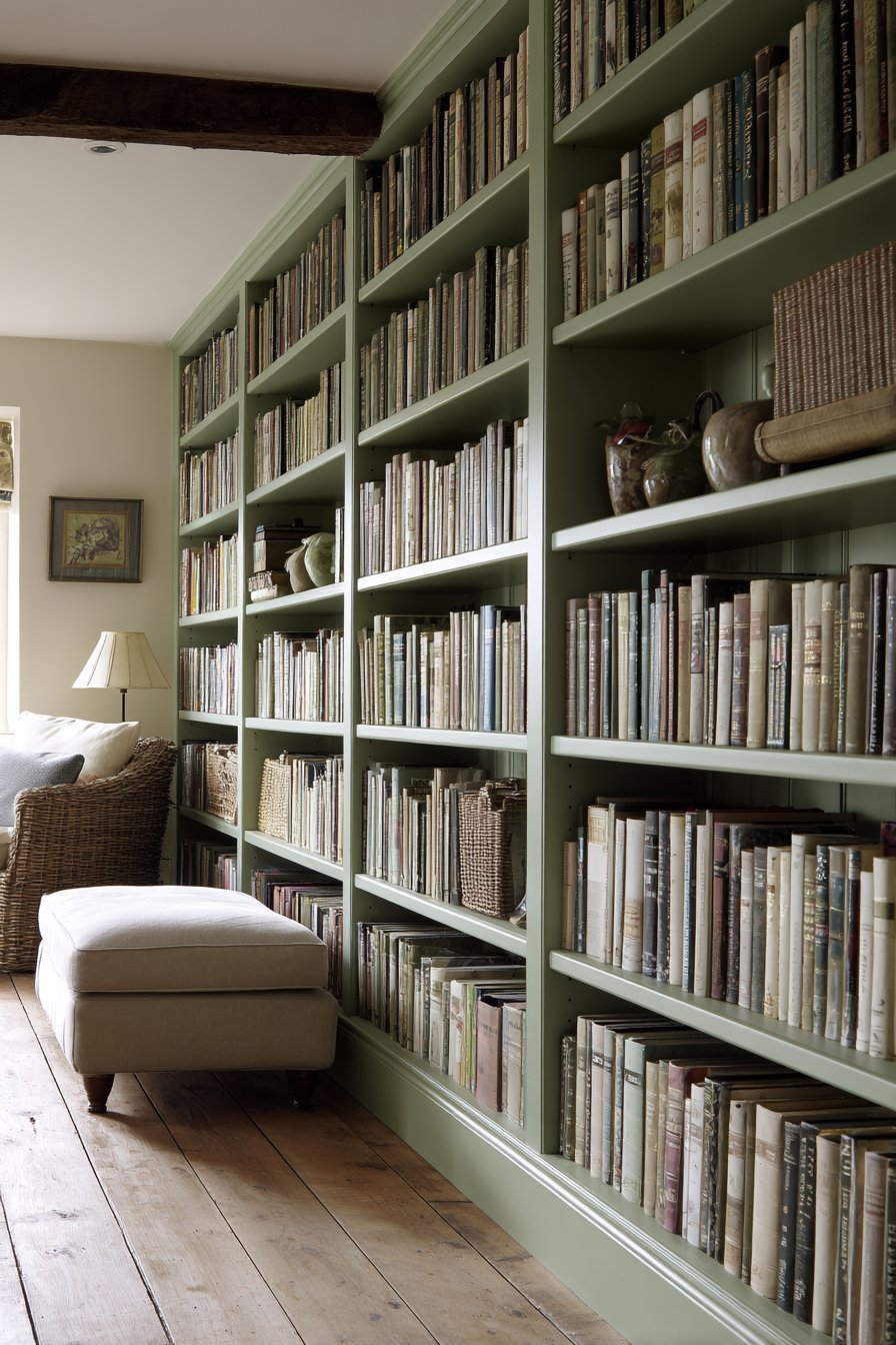 Impressive Floor-to-Ceiling Book Display