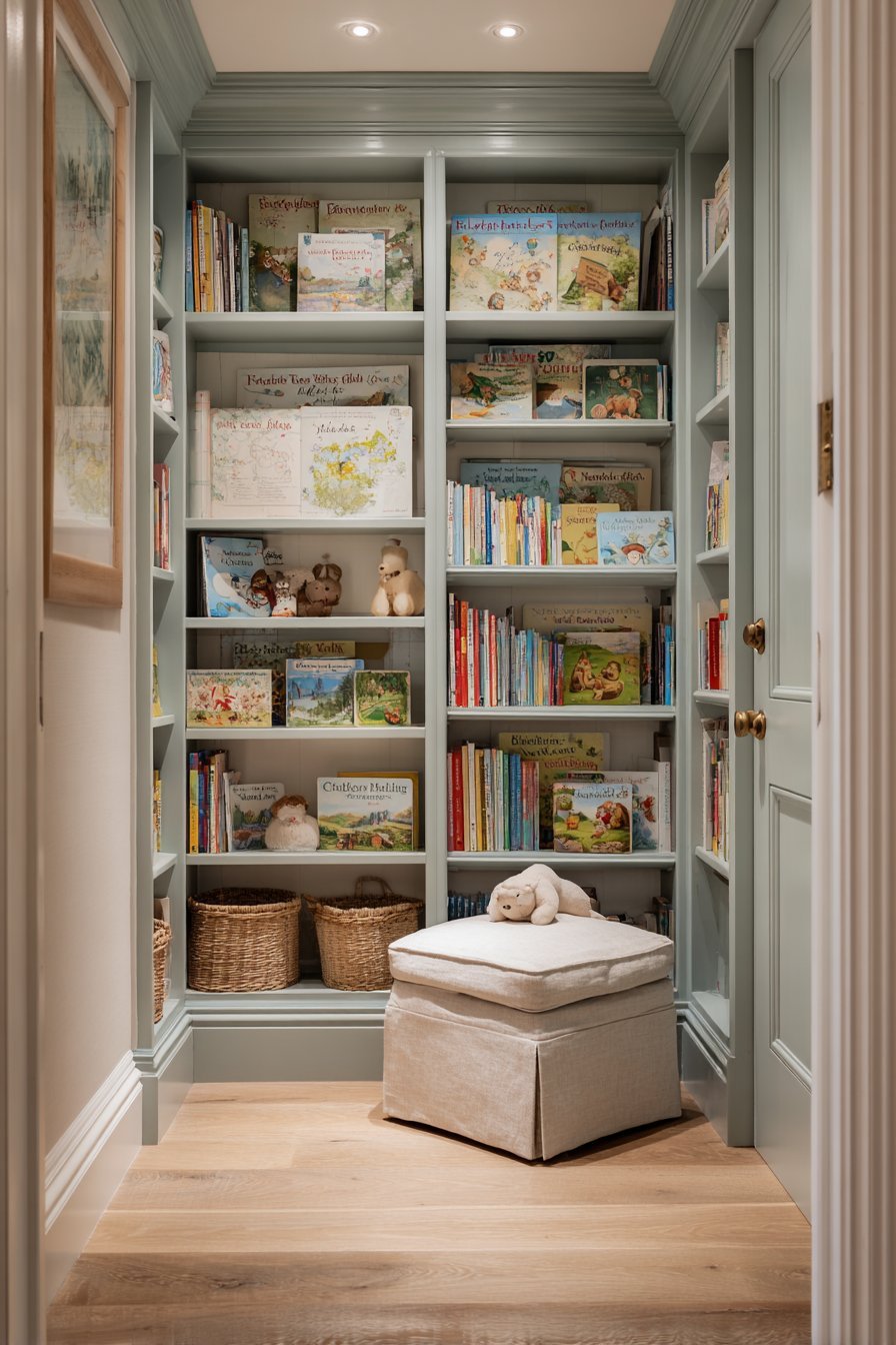 Impressive Floor-to-Ceiling Book Display