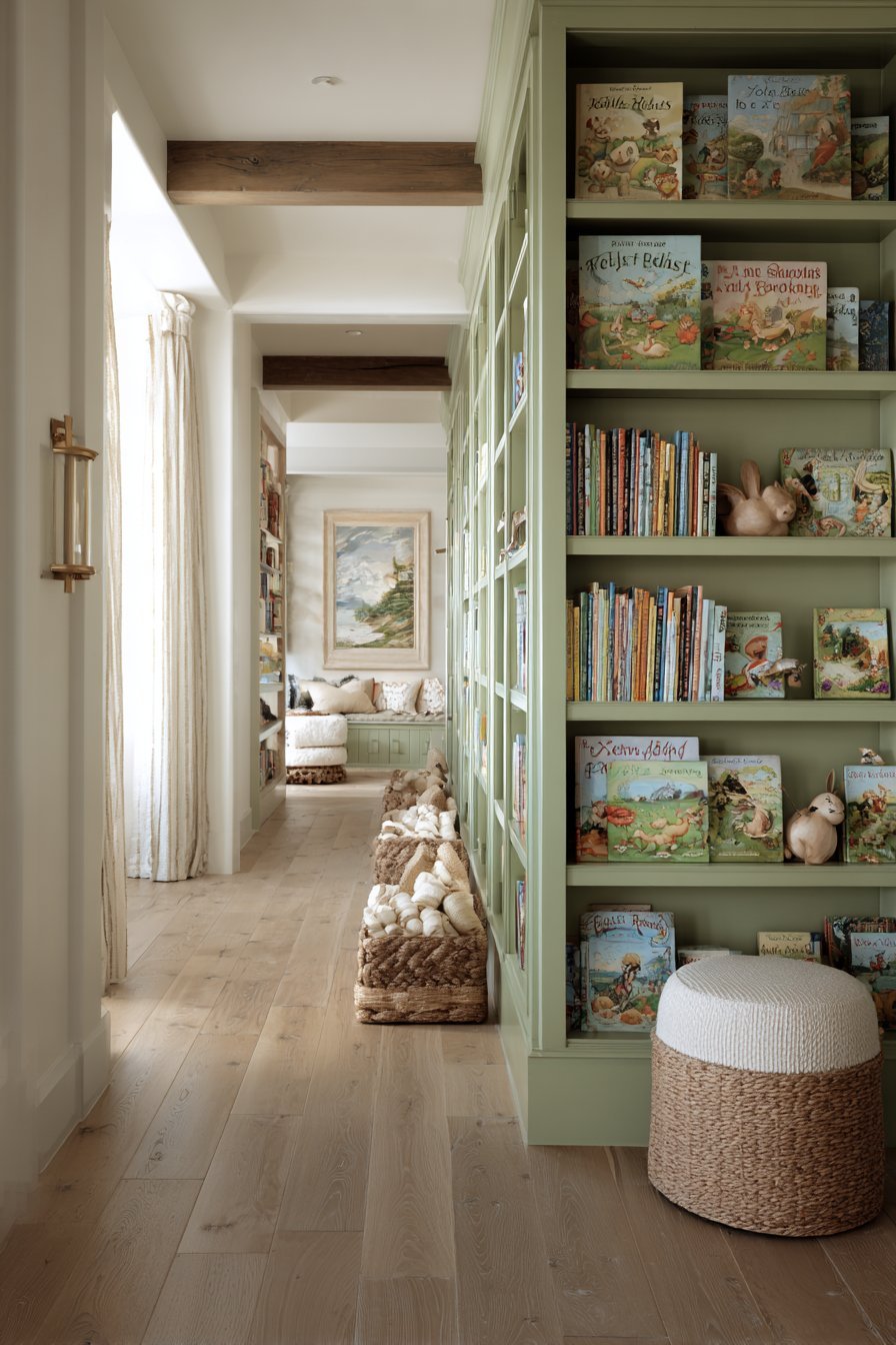 Impressive Floor-to-Ceiling Book Display