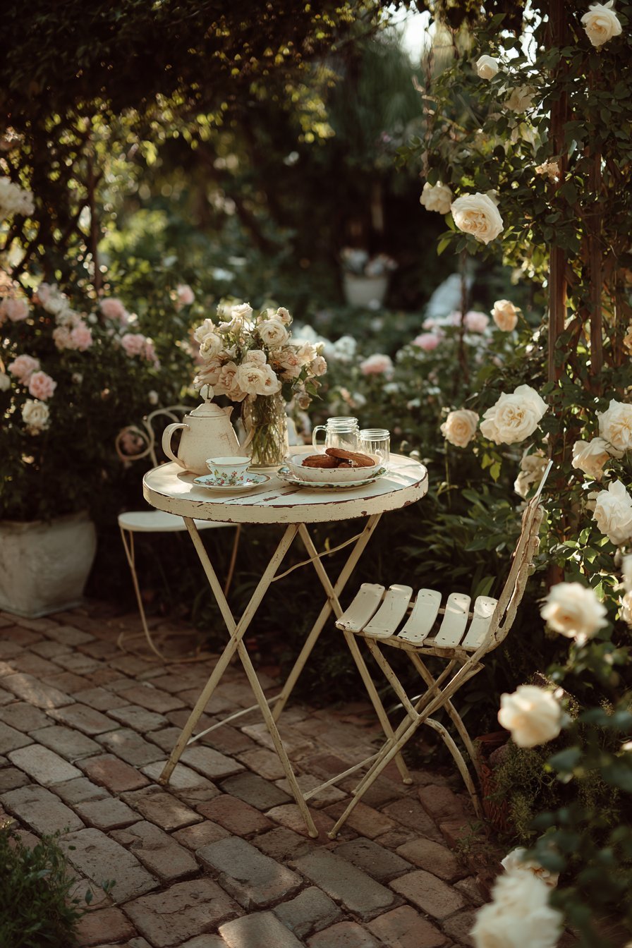 Peaceful Shade Garden Haven