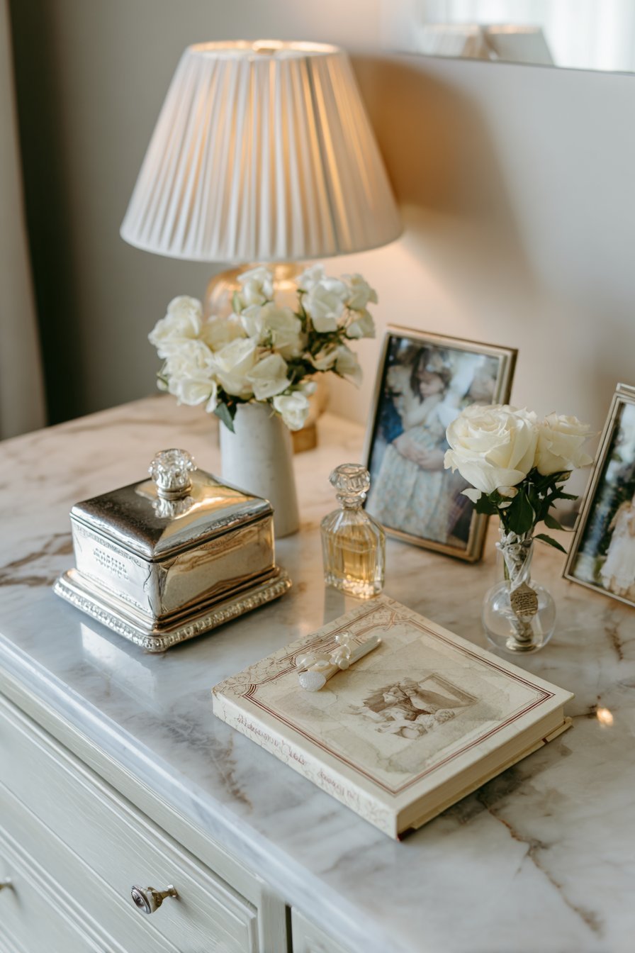 Curated Dresser Top Vignette