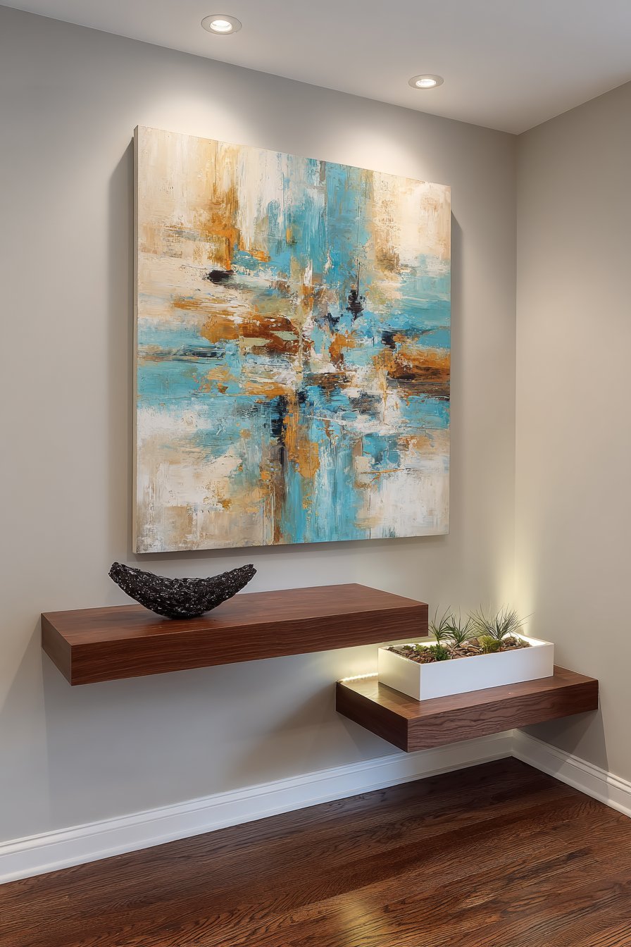 Contemporary Bold Color Statement