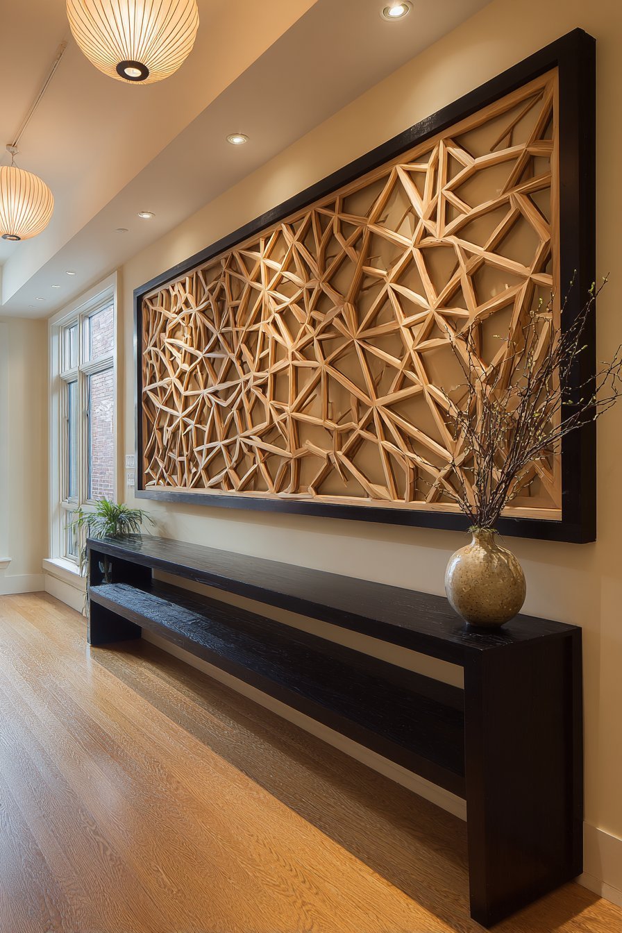 Asian-Inspired Shoji Screen Panel