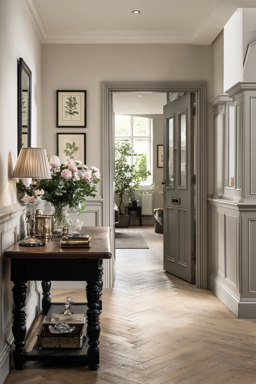 Traditional English Wainscoting