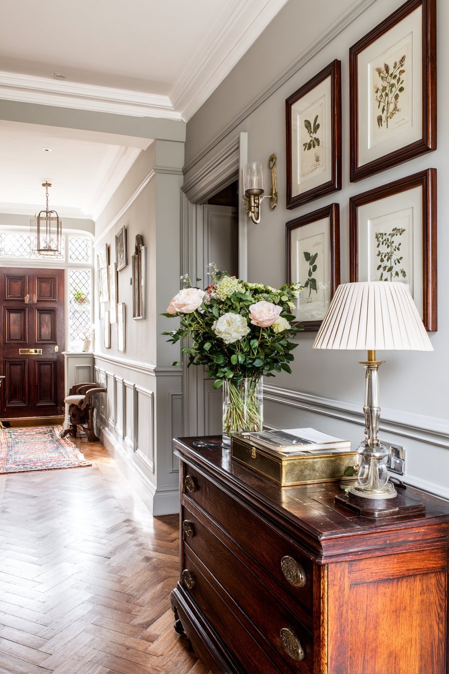 Traditional English Wainscoting