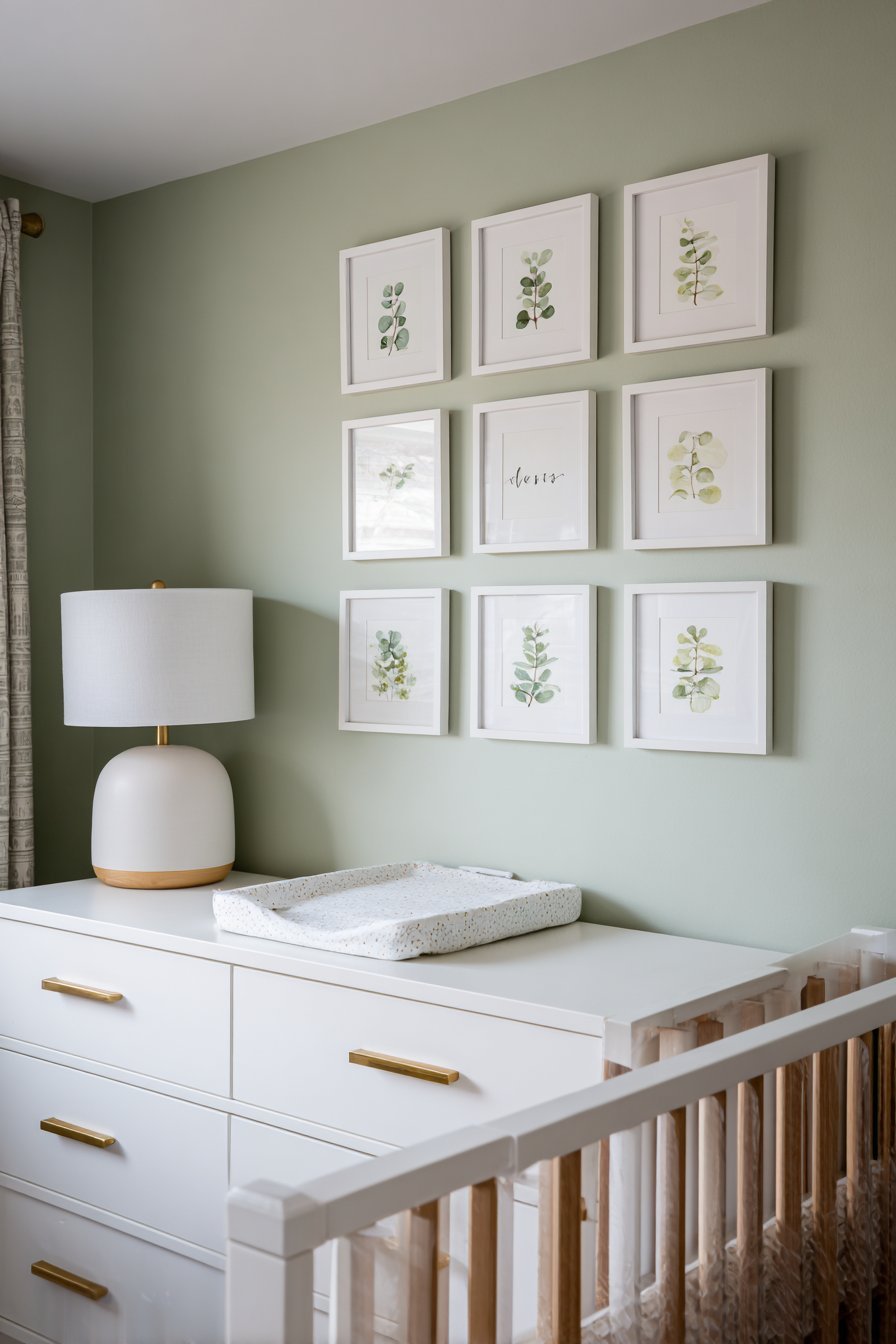 Personalized Pistachio Gallery Wall
