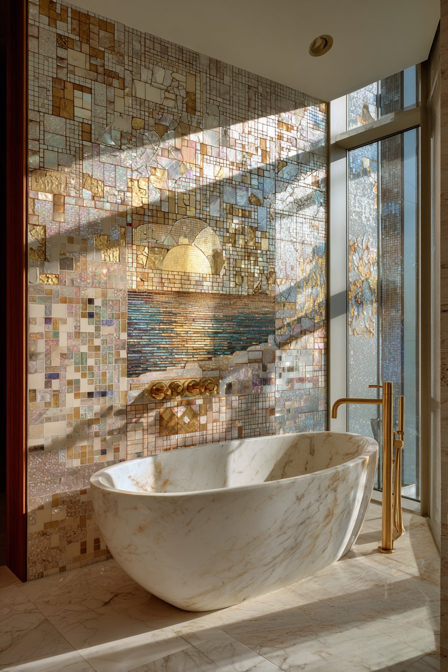 Marble Mosaic Mural Masterpiece