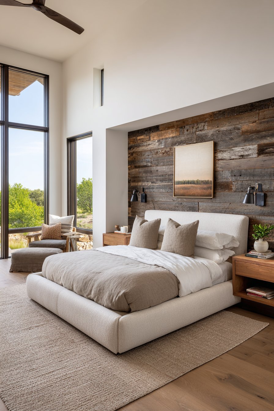 Authentic Reclaimed Wood Plank Character