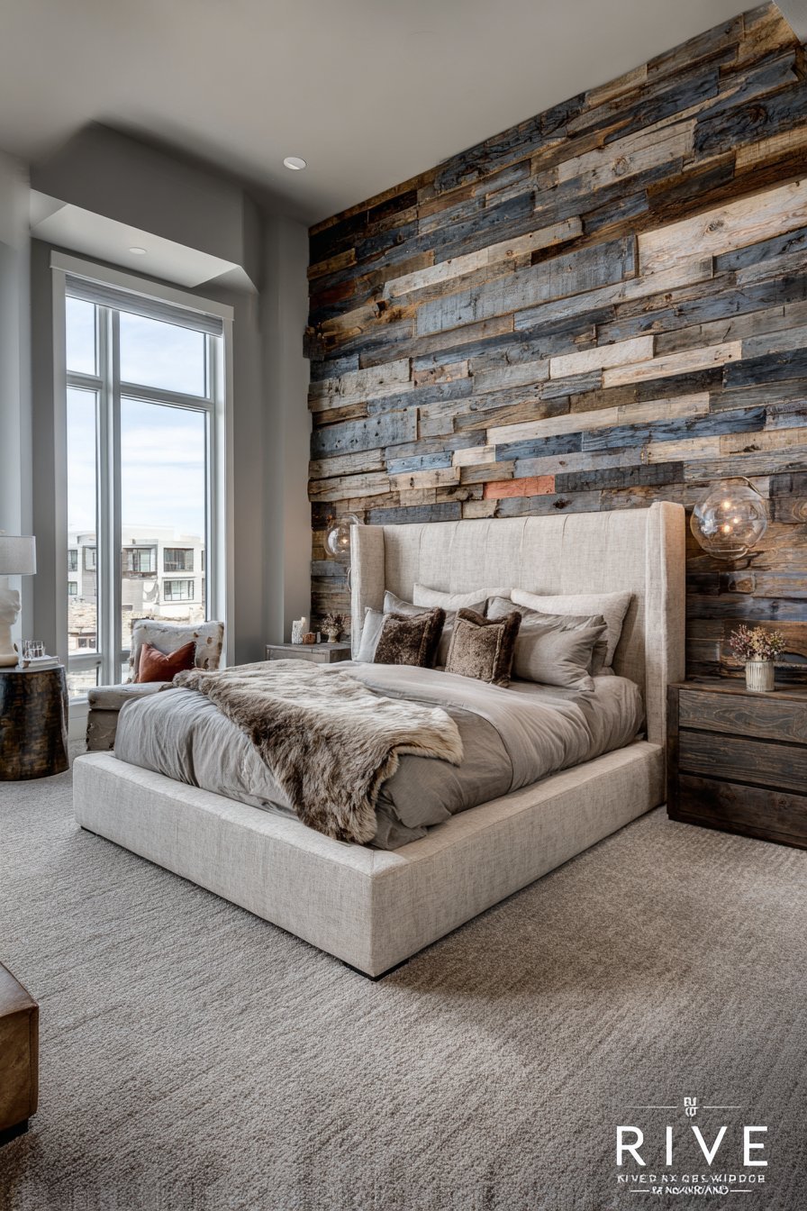 Authentic Reclaimed Wood Plank Character