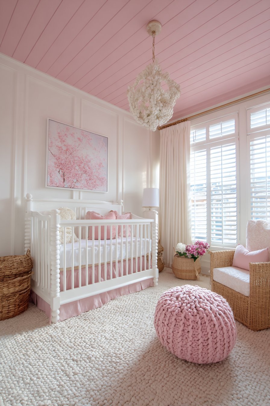 Pink Ceiling Statement