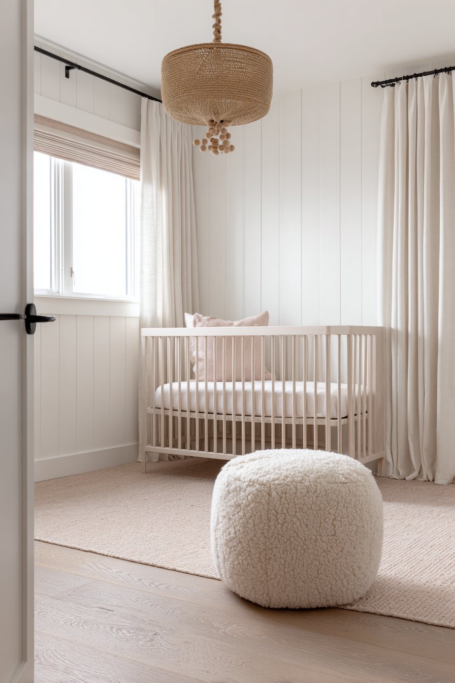 Soft Peach Feature Wall Accent