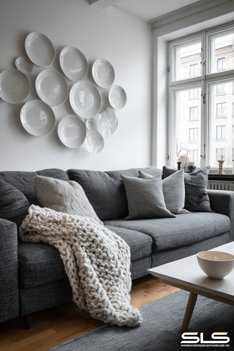 Scandinavian Plate Wall Display
