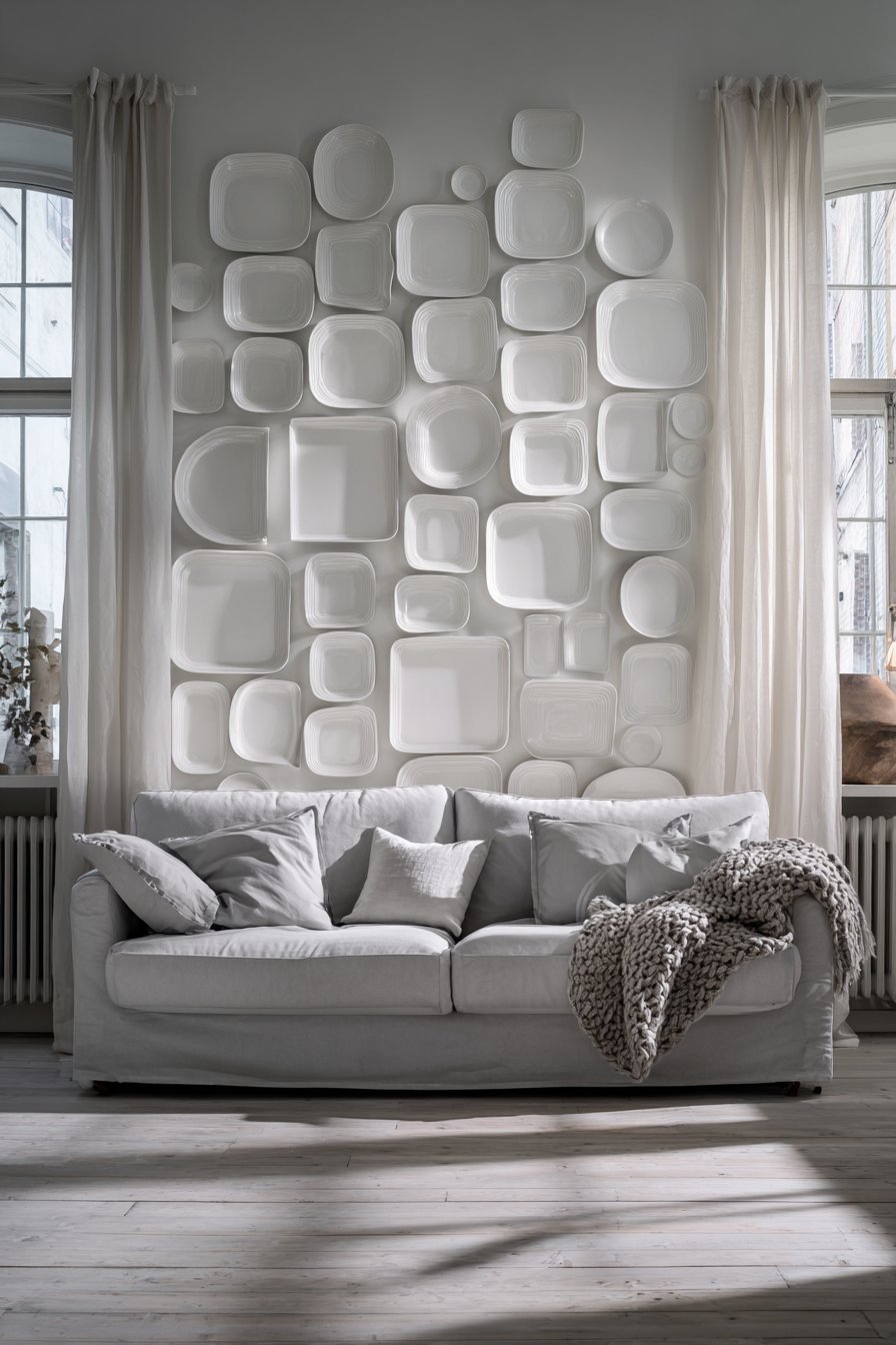 Scandinavian Plate Wall Display