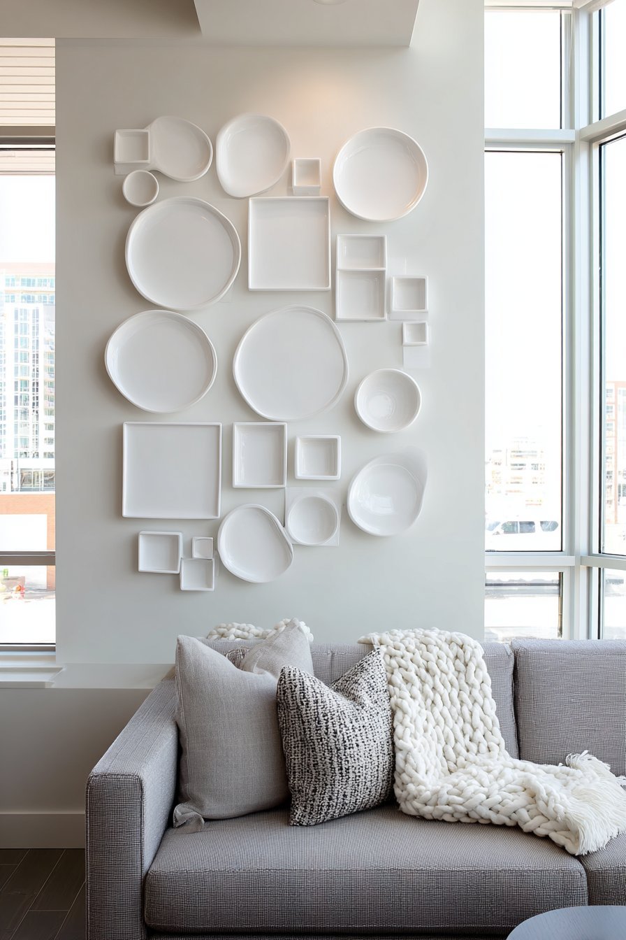 Scandinavian Plate Wall Display