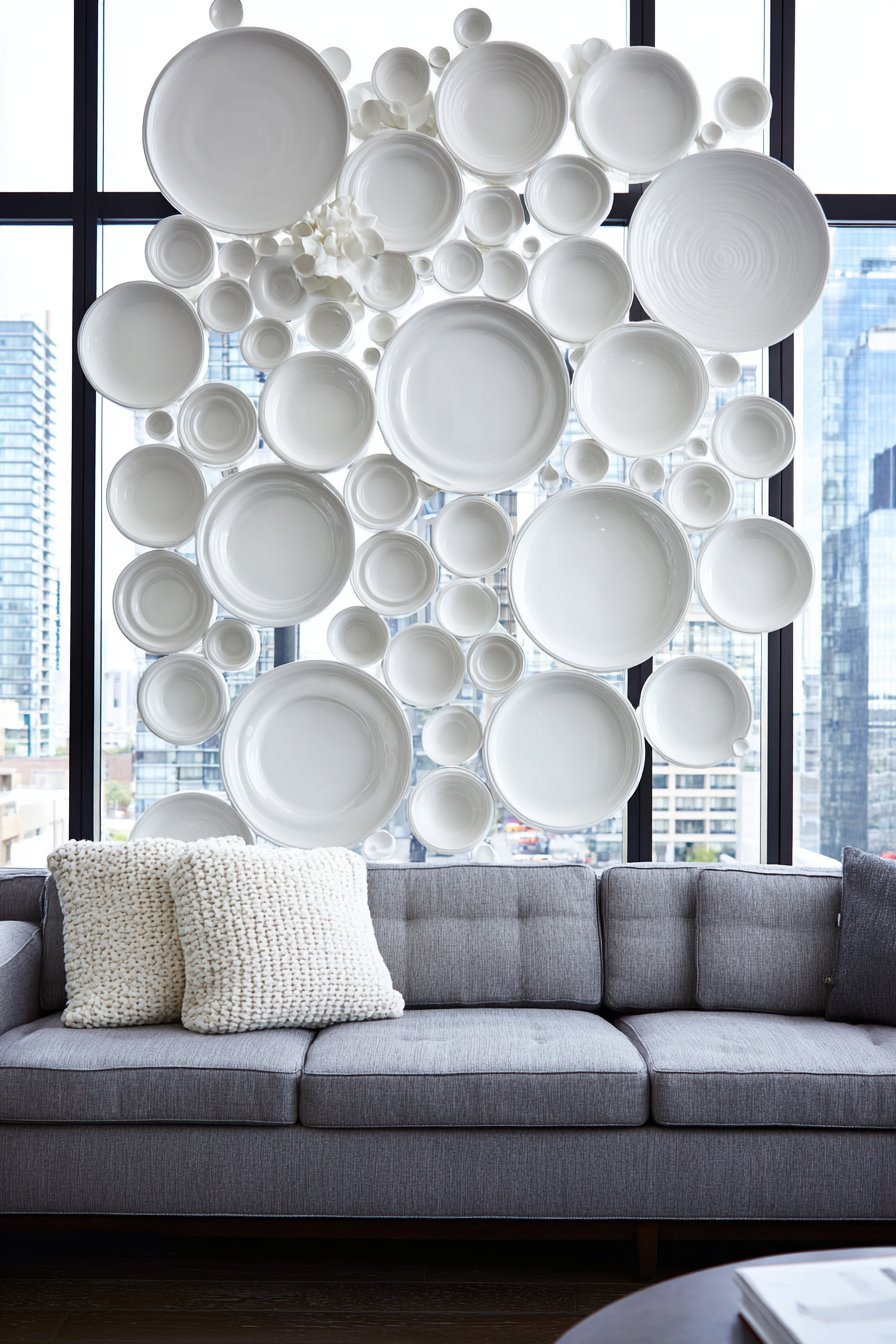 Scandinavian Plate Wall Display