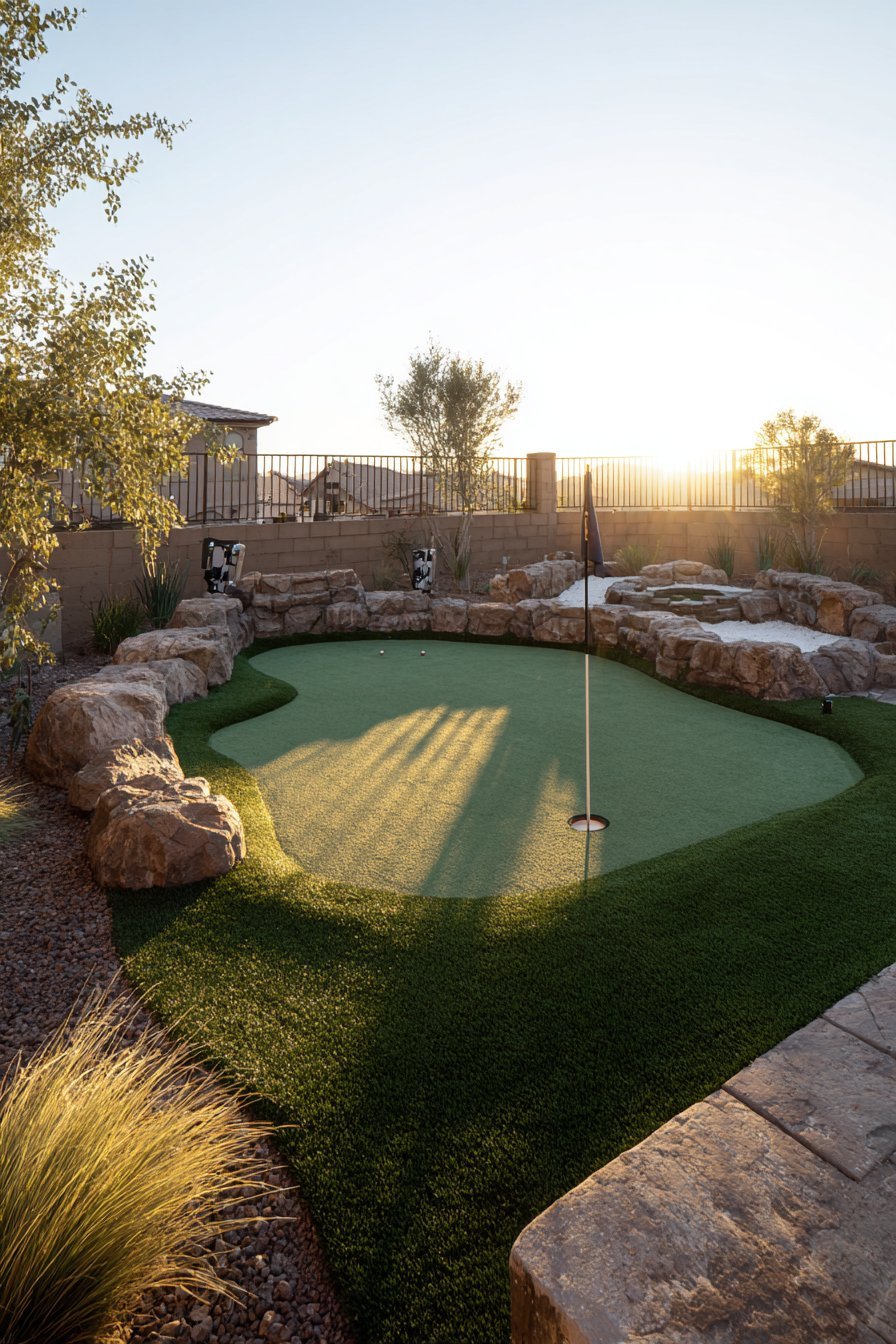 Artificial Turf Putting Green