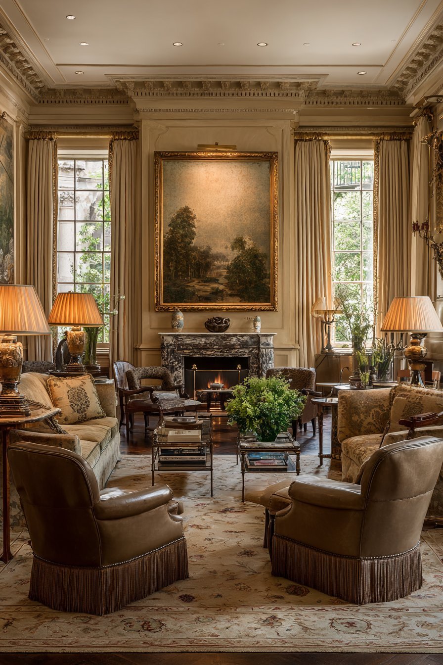 Antique Ornate Mirror