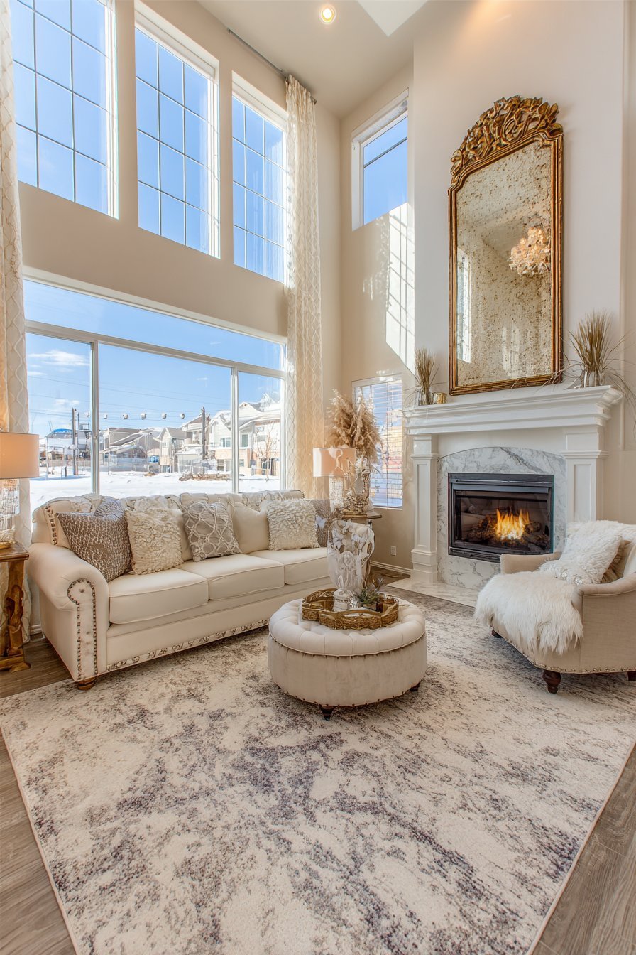 Antique Ornate Mirror