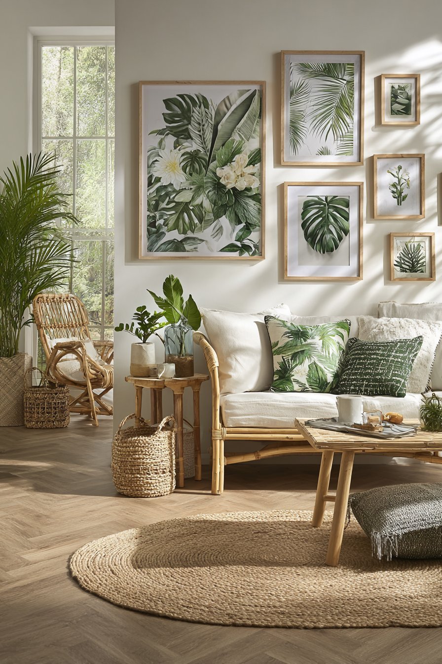 Tropical Botanical Print Gallery