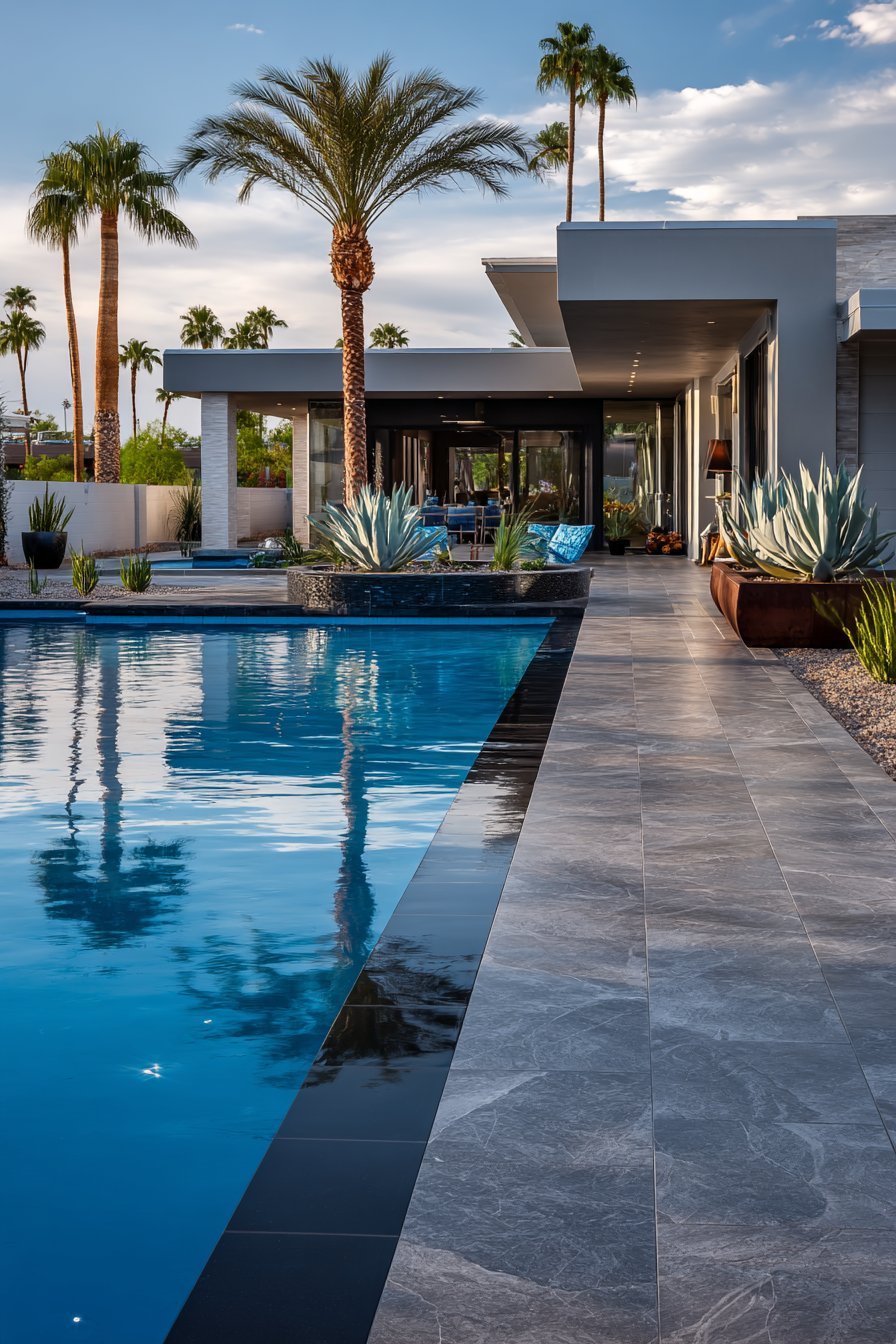 Minimalist Reflecting Pool Design