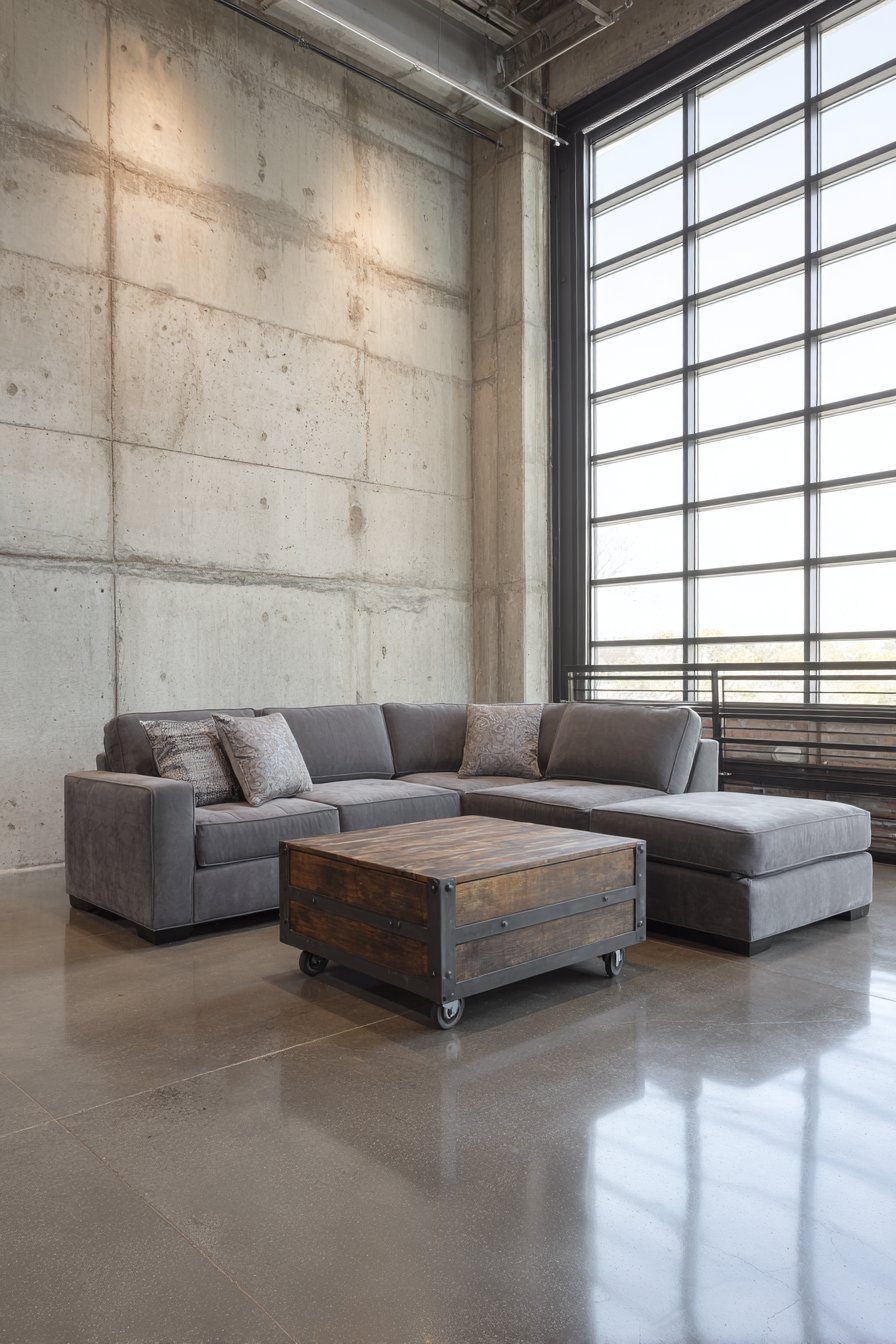 Industrial Exposed Concrete Statement