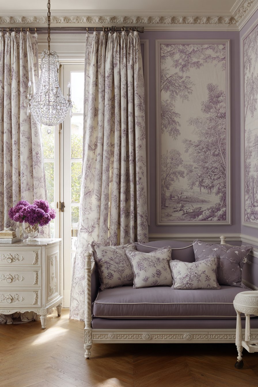 French Provincial with Toile Panels