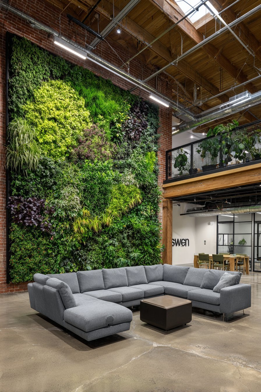 Transitional Horizontal Mirror for Light and Space