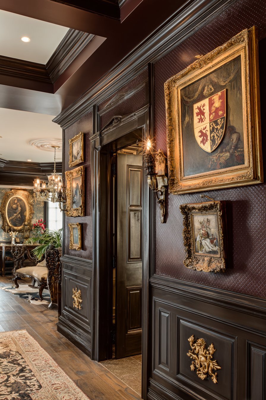 Embossed Leather Wall Covering