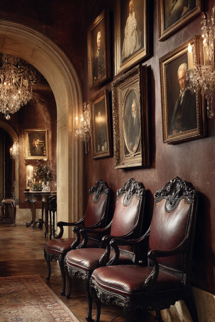 Embossed Leather Wall Covering