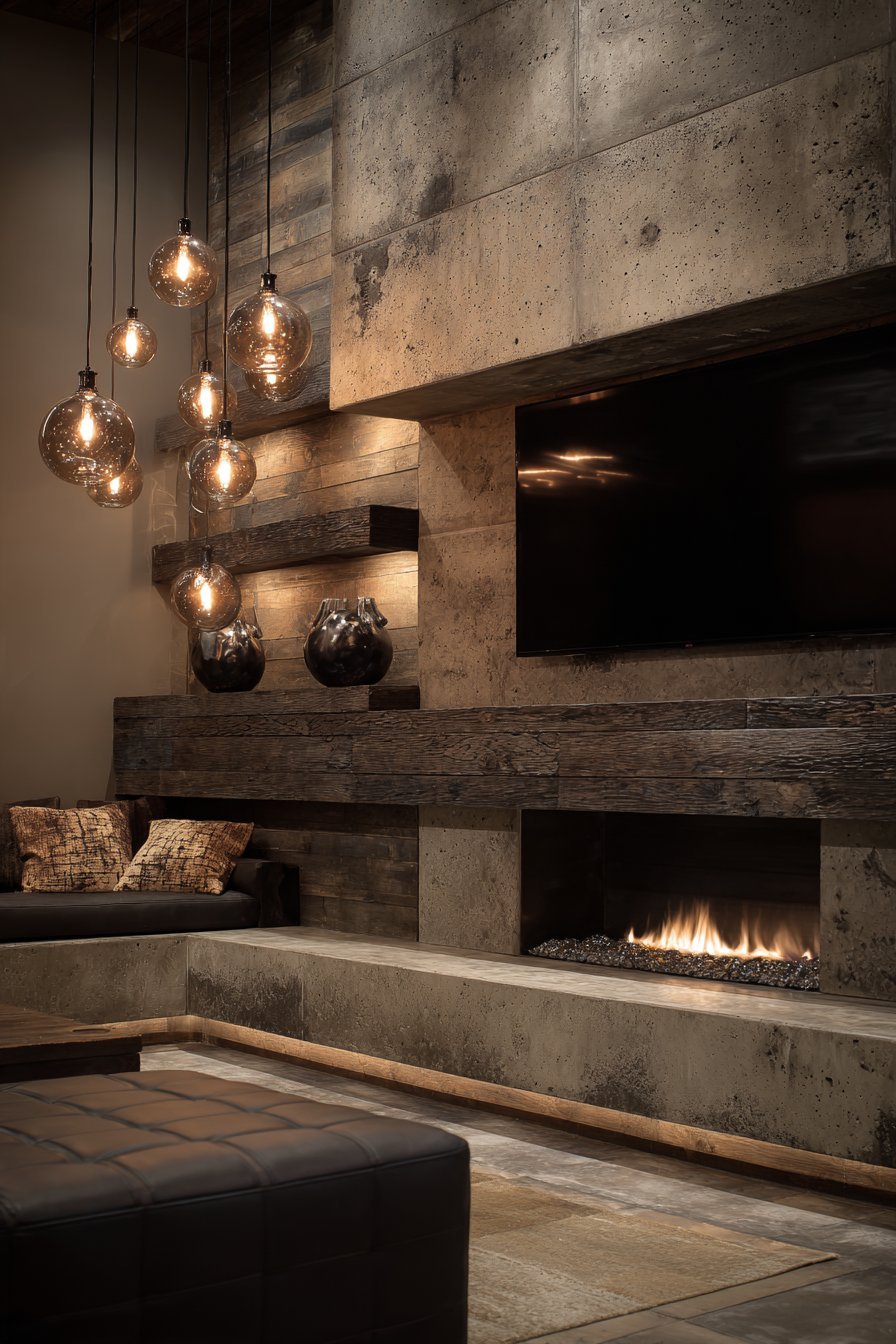 Biophilic Living Plant Wall Integration