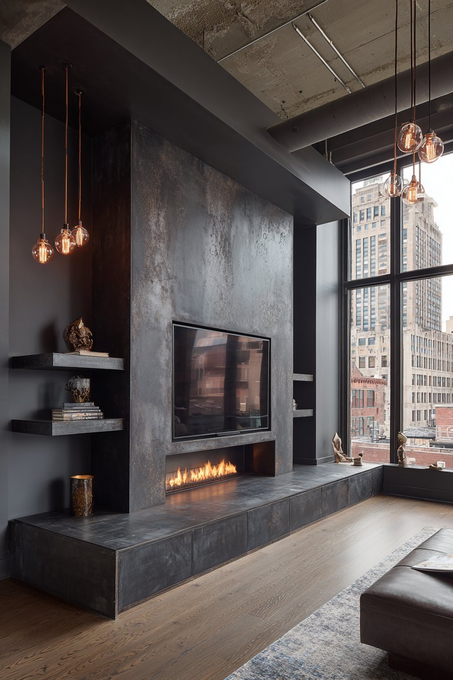 Biophilic Living Plant Wall Integration