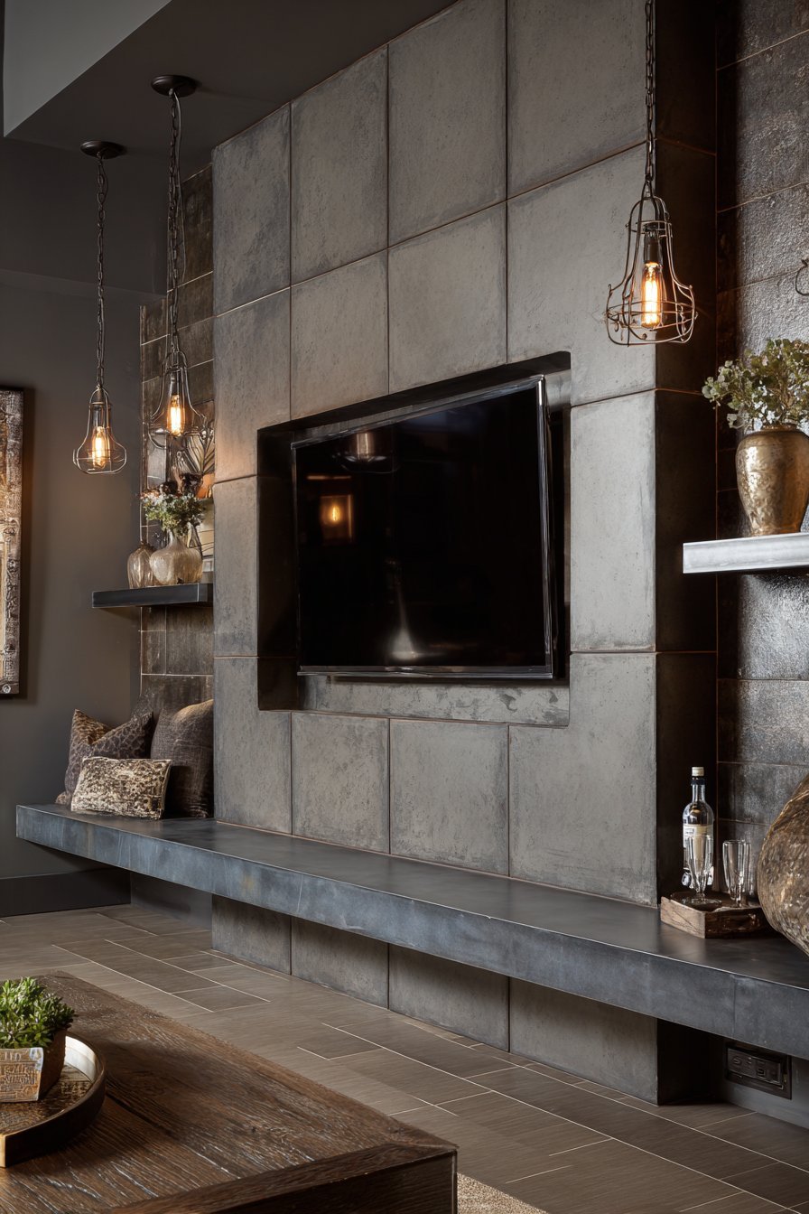 Biophilic Living Plant Wall Integration