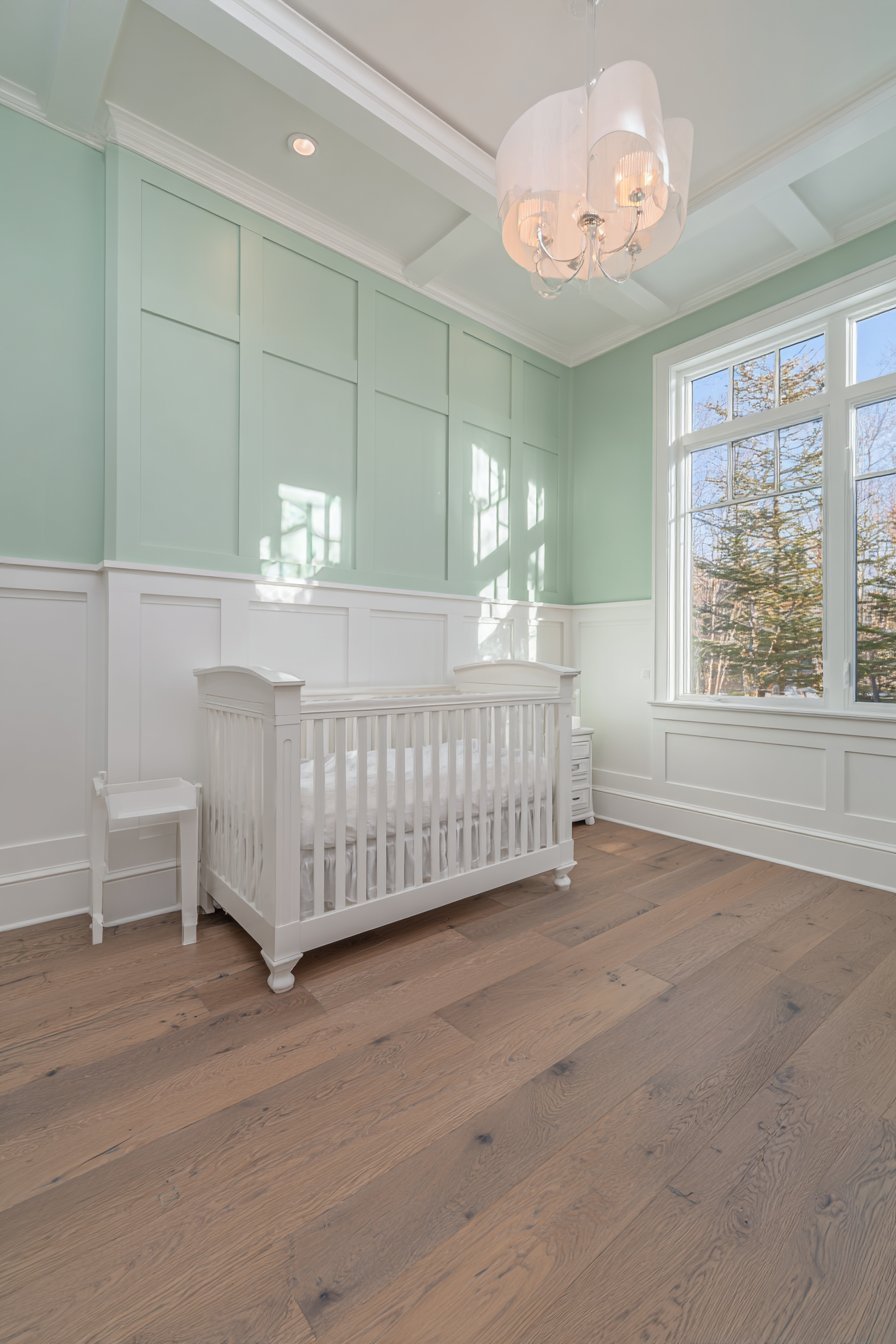 Classic Wainscoting Two-Tone Walls