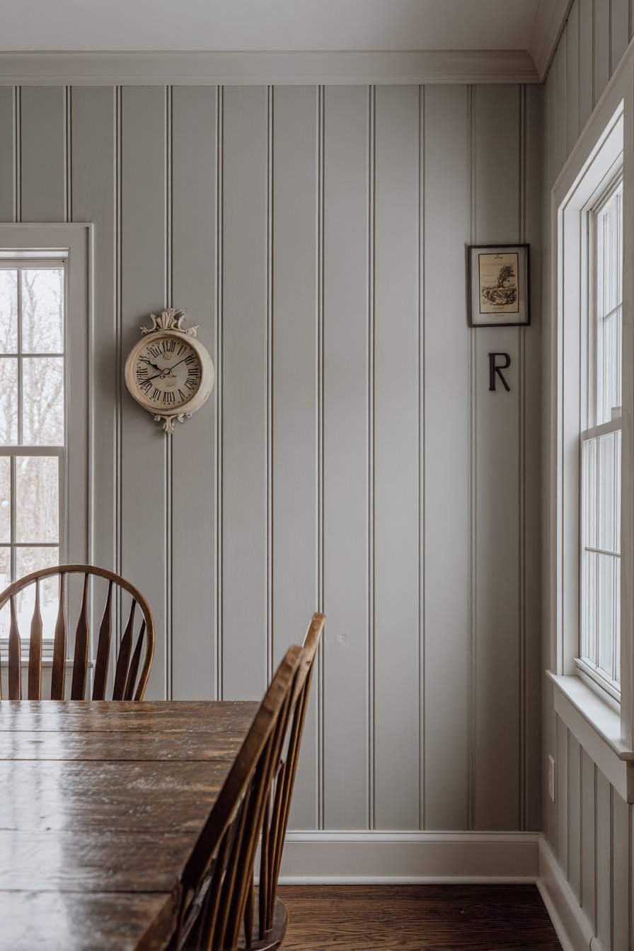 Modern Farmhouse Vertical Shiplap Wall