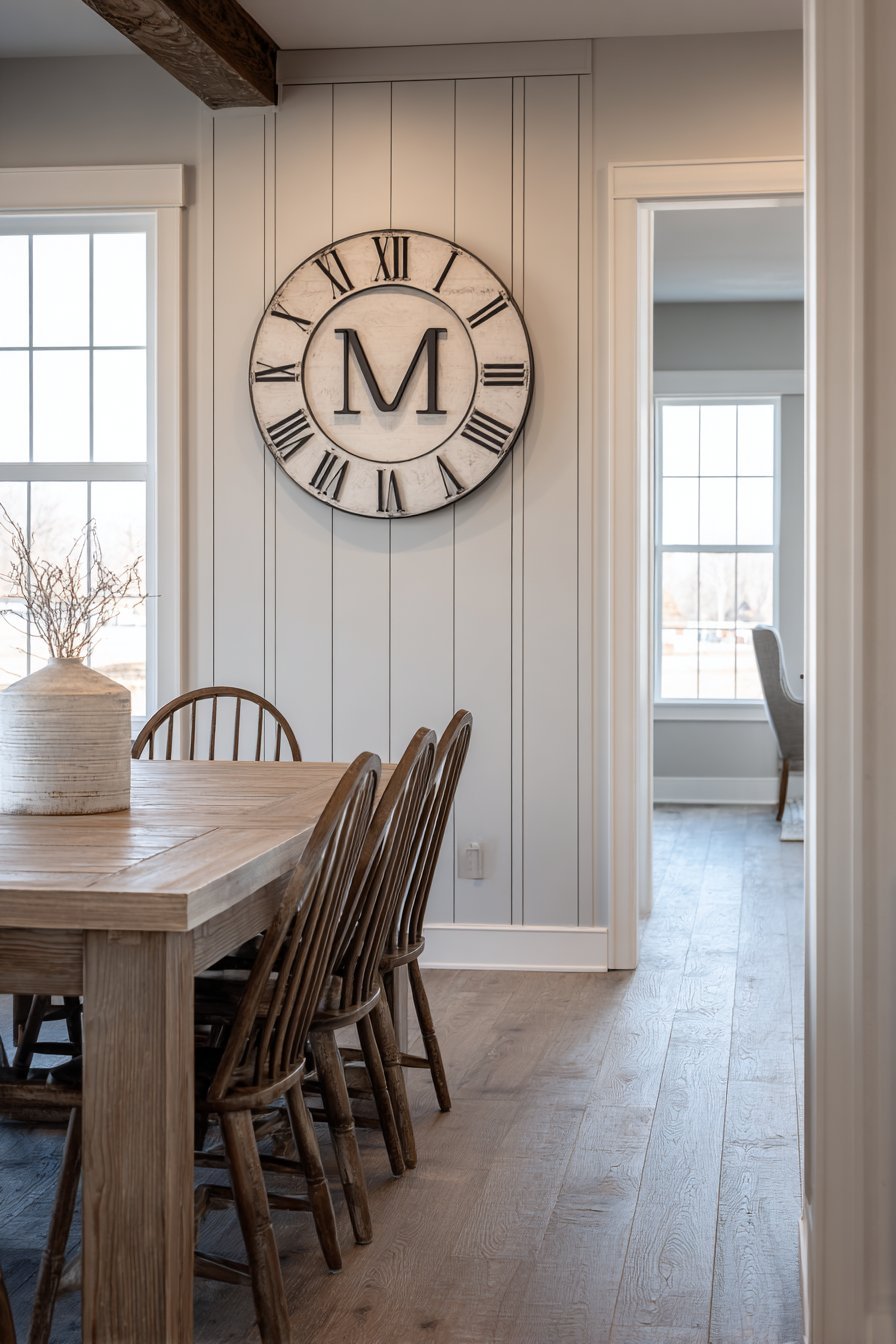 Modern Farmhouse Vertical Shiplap Wall
