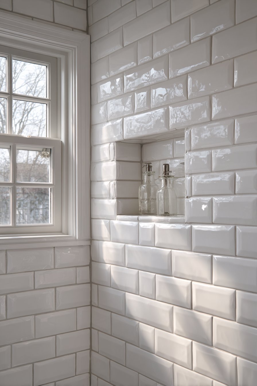 Vertical Stack Subway Tile