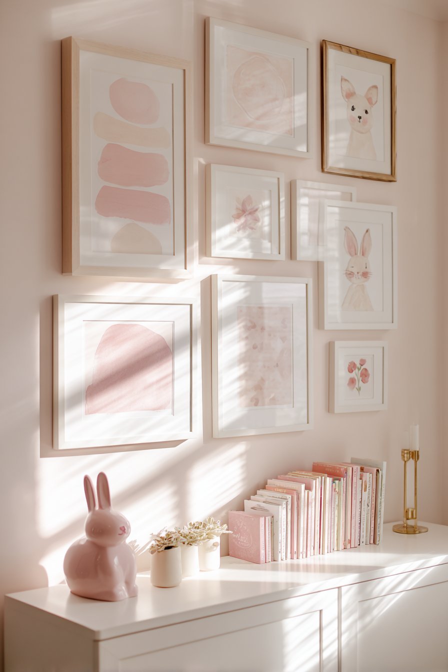 Curated Art Gallery Wall