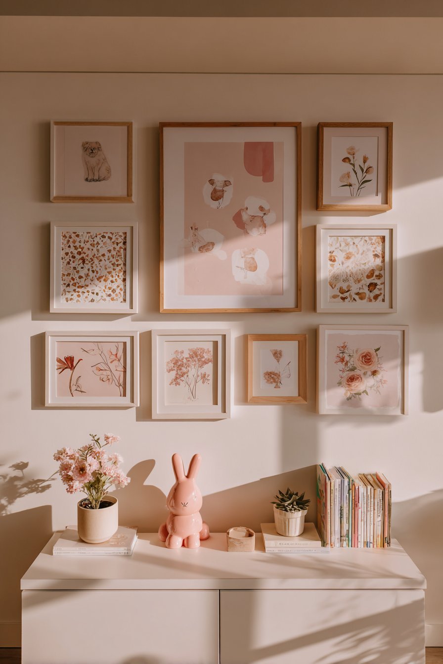 Curated Art Gallery Wall