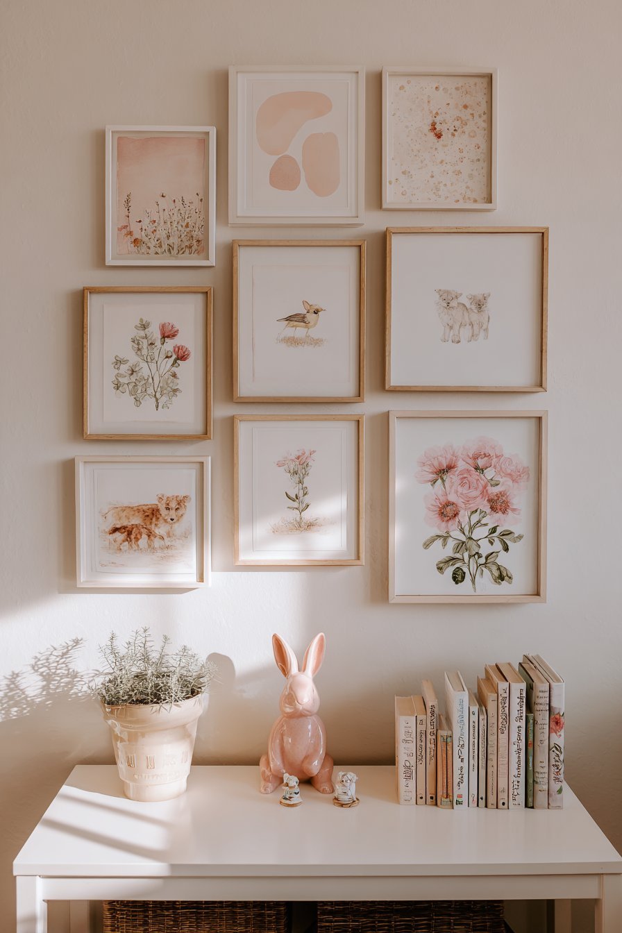 Curated Art Gallery Wall