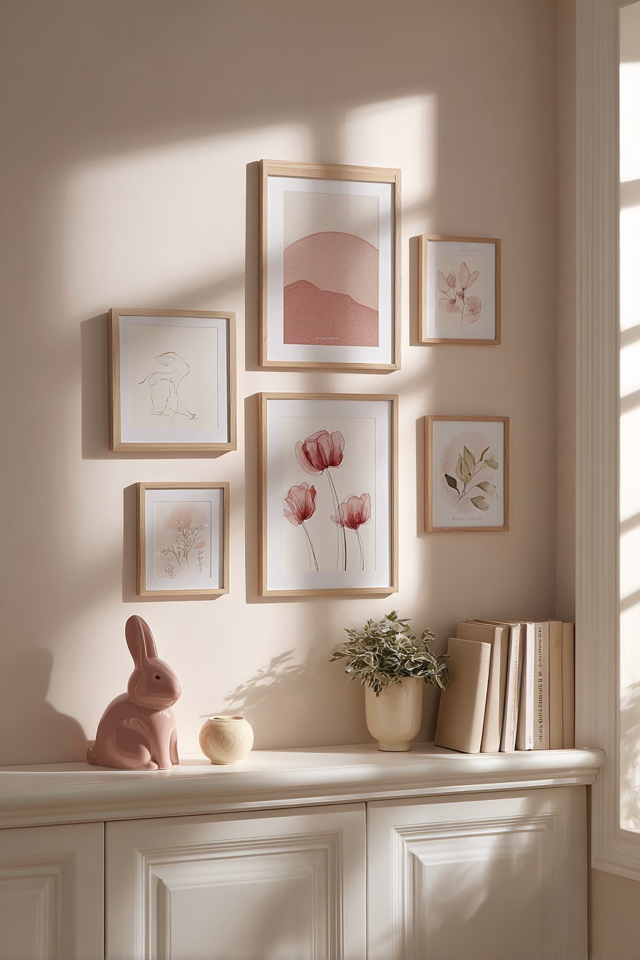 Curated Art Gallery Wall